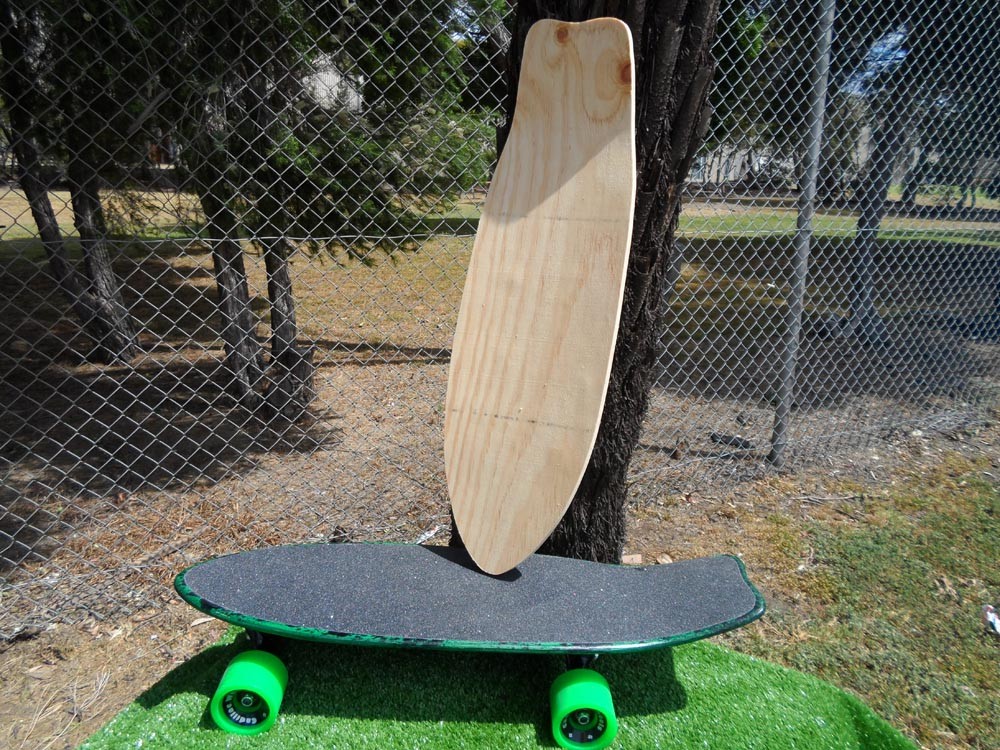 Moose 7.5" Skateboard Deck Blanks - Natural Wood - 5 Pack Brand New In Shrink